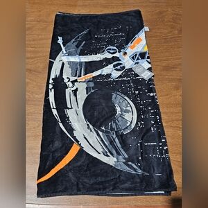 Star Wars Black and Orange Towel